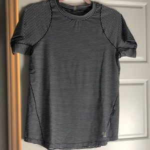 Striped new balance top